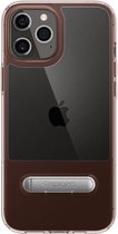 Spigen Slim Armor Apple iPhone 12 Pro Max Hoesje Roze Transparant