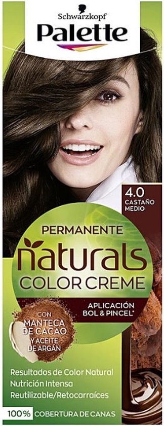 Palette Palette Natural Tinte #4.0-castano Medio 1 U | bol.com