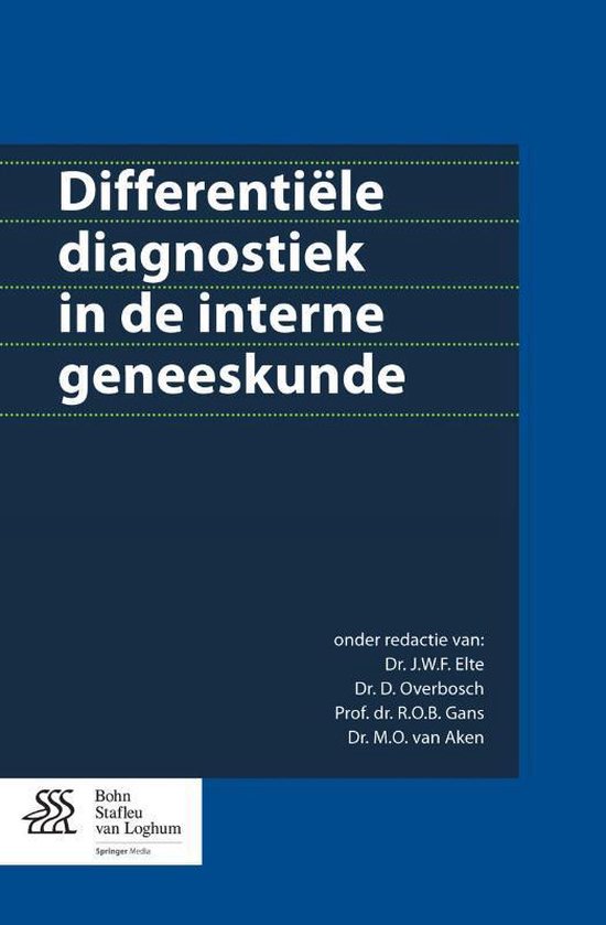 Differentiële diagnostiek in de interne geneeskunde - cover