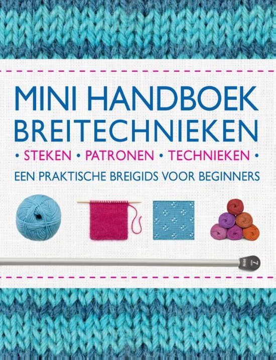 Cover van het boek 'Mini handboek breitechnieken' van Vikki Haffenden