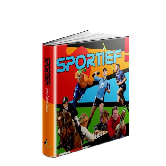 Cover van het boek 'Fryslân Sportief'