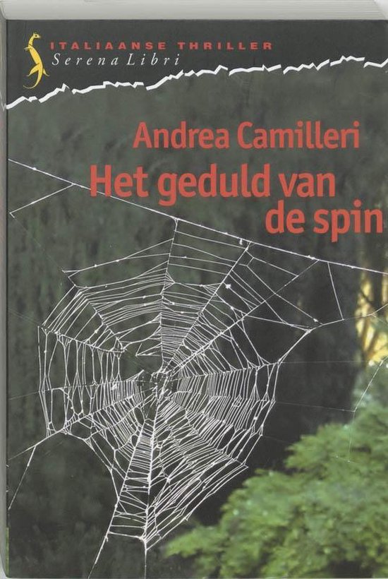Cover van het boek 'Het geduld van de spin' van Andrea Camilleri