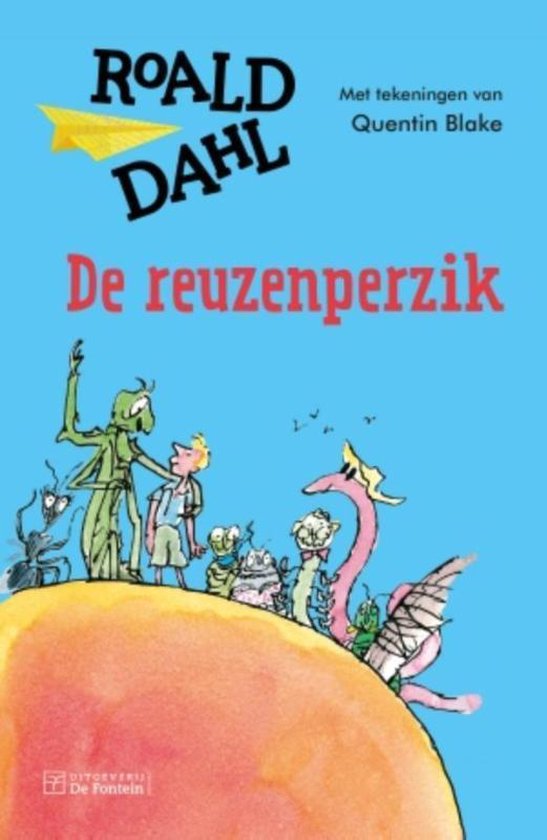 Boek cover De reuzenperzik van Roald Dahl (Hardcover)