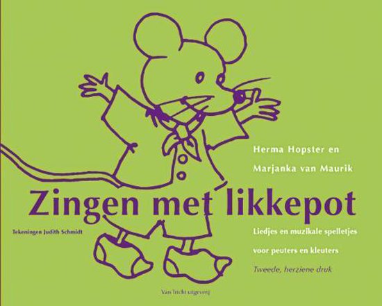 Cover van het boek 'Zingen met likkepot + CD'