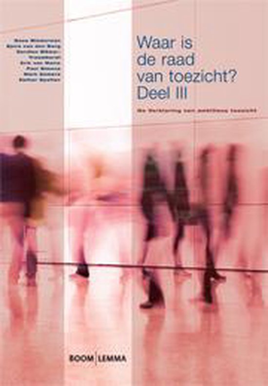 Boek cover Bestuurskunde & politicologie overig  -  Waar is de raad van toezicht? 3 van Paul Simons (Paperback)