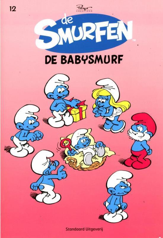 Cover van het boek 'De Smurfen 12 De babysmurf'
