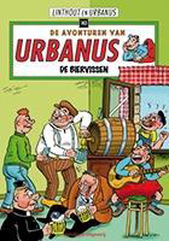 Cover van het boek 'Urbanus 143 De biervissen'