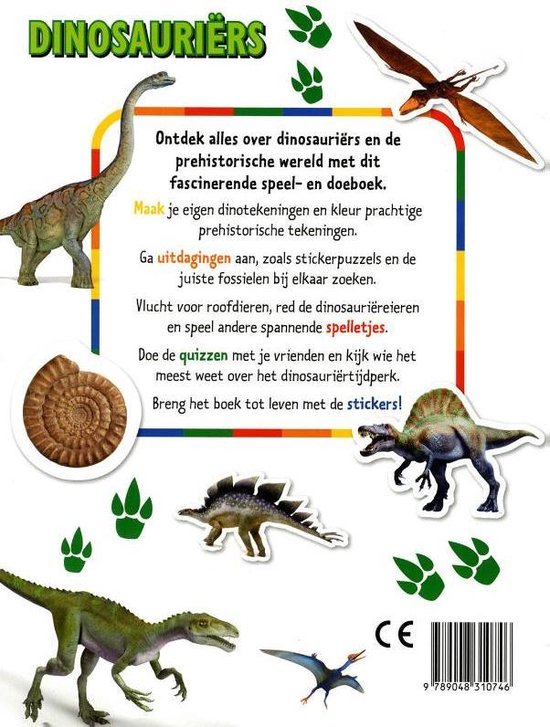Speel- en doeboek Dinosauriërs