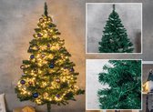 Kerstboom kunststof 180 cm - Inclusief metalen voet
