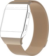 Ionic milanese band - champagne - Geschikt voor Fitbit - SM - Horlogeband Armband Polsband