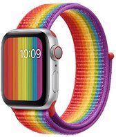 Nylon sport loop band - kleurrijk - Geschikt voor Apple Watch