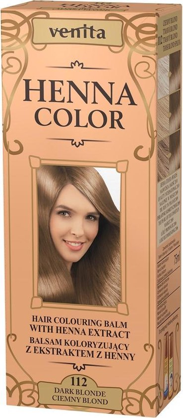 Venita - Henna Color Coloring Lotion From Henna 112 Dark Blond 75Ml