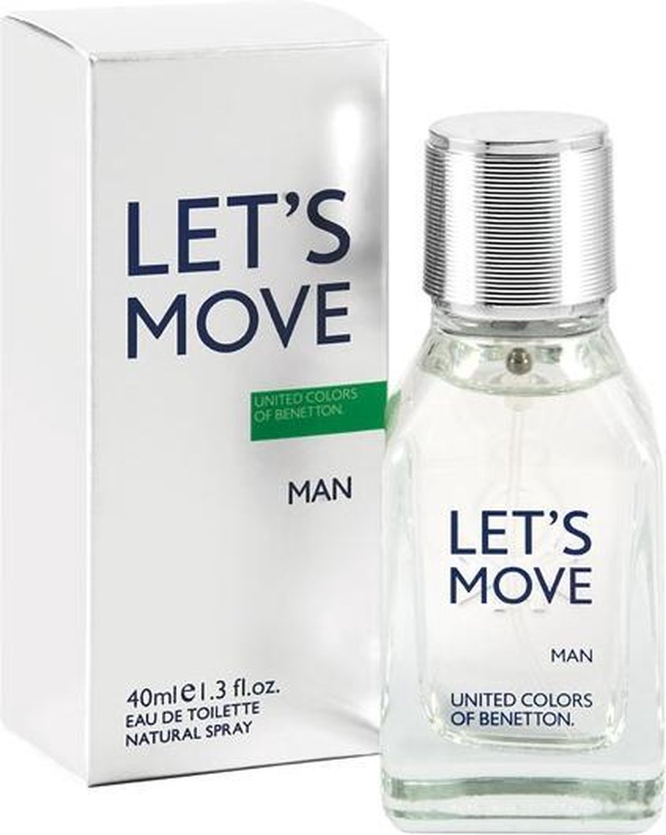 Let's Move Man Eau De Toilette Spray 40ml