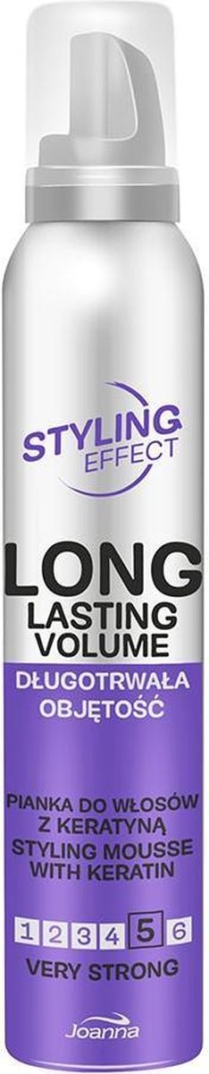 Joanna - Styling Effect Styling Mousse Piano Hair Modeling Very Strong 150Ml