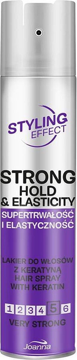 Joanna - Styling Effect Hairspray From Keratin Very Strong 250Ml
