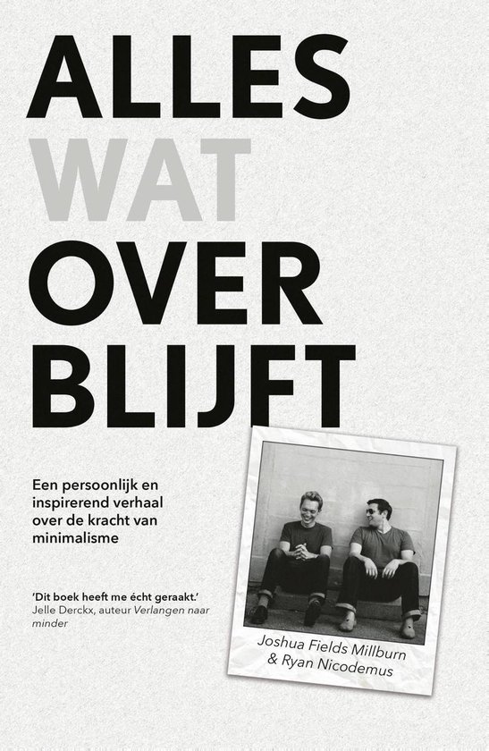 Alles wat overblijft - cover