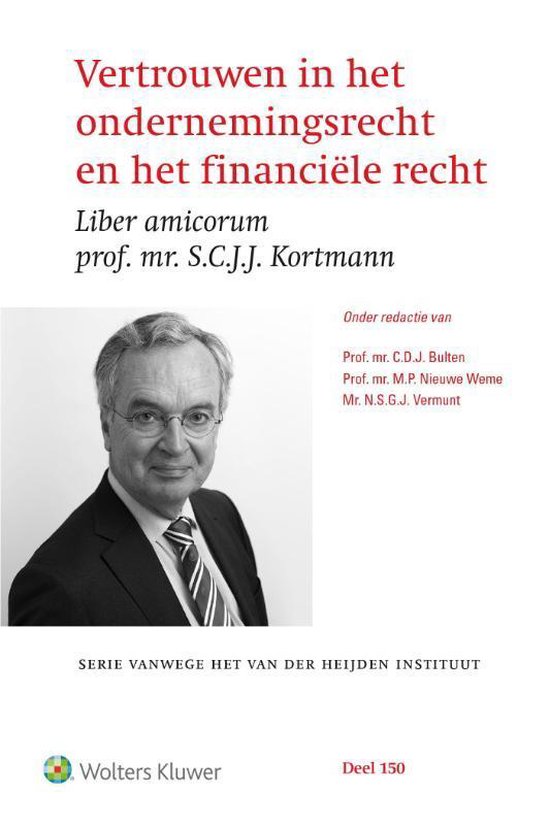 Vertrouwen in het ondernemingsrecht en het financiële recht - cover