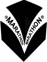 Harrows Marathon V Black - Dart Flights
