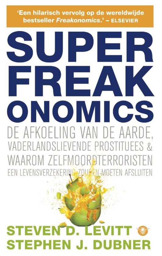 Cover van het boek 'SuperFreakonomics' van S.D. Levitt