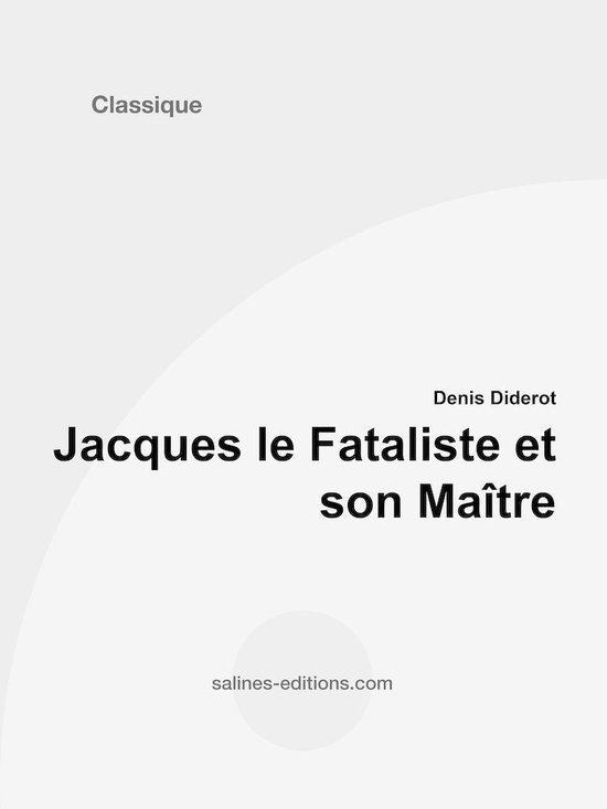 Jacques le Fataliste et son maître