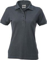 James and Nicholson Dames/dames Werkkleding Poloshirt (Koolstof)