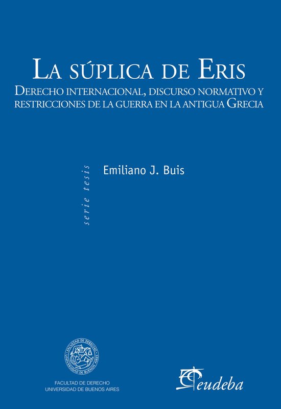 La súplica de Eris - cover