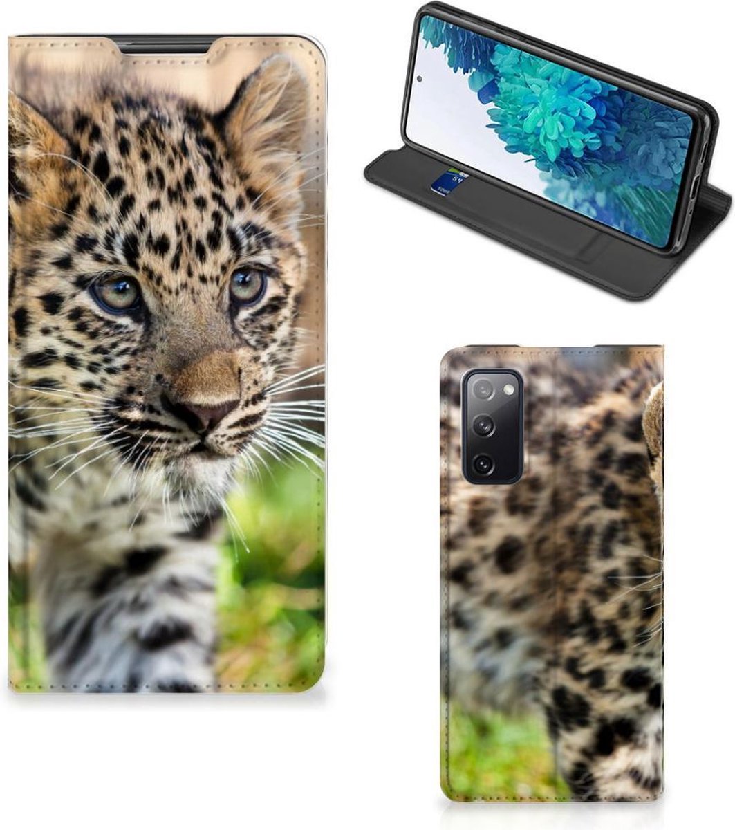 Samsung Galaxy S20 FE Hoesje maken Baby Luipaard