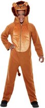 Smiffy's - Leeuw & Tijger & Luipaard & Panter Kostuum - Jungle Koning Leeuwenbrul Kind Kostuum - bruin - Medium - Carnavalskleding - Verkleedkleding
