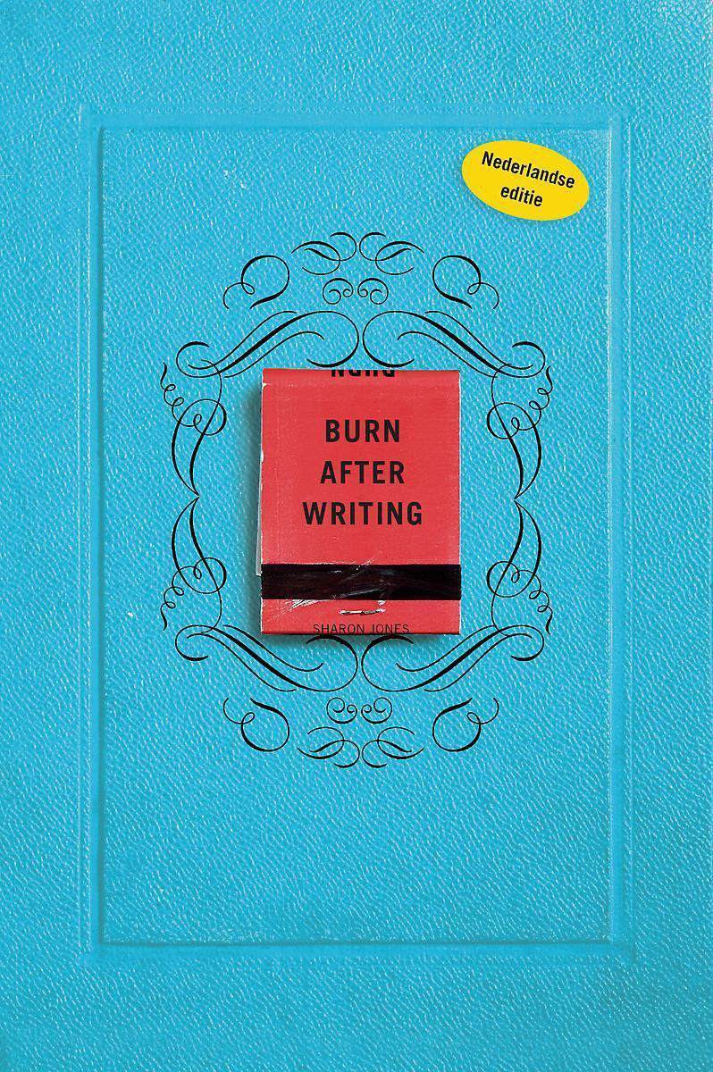 Burn after writing - blauw