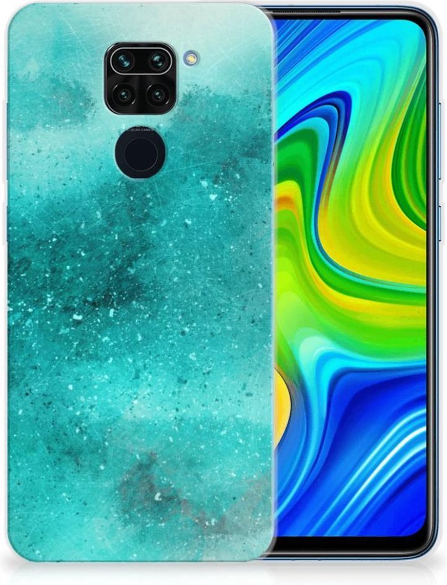 Hoesje maken Xiaomi Redmi Note9 Painting Blue