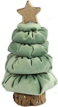 Countryfield Mini Kerstboom Rasmus 20 Cm Textiel Lichtgroen