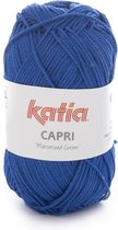 Katia Capri - kleur 146 Nachtblauw - 50 gr. = 125 m. - 100% katoen