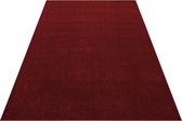 Laagpolig vloerkleed Ata - rood - 140x200 cm