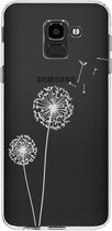 Design Backcover Samsung Galaxy J6 hoesje - Paardenbloem