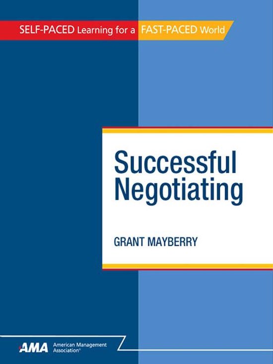 Successful Negotiating: EBook Edition - cover