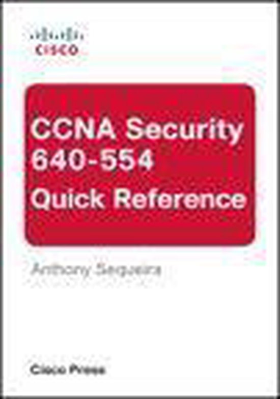 Quick Reference - CCNA Security 640-554 Quick Reference - cover
