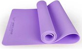 Yoga Mat |  10 mm | Paars | TPE | 183 cm x 61 cm x 1 cm | Anti-slip | Gymmat |