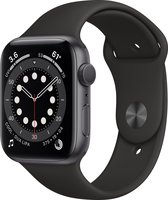 Apple Watch Series 6 Apple Watch 44 mm Zwart