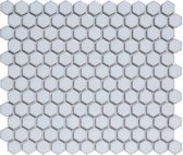 0,78m² - Mozaiek Tegels - Barcelona Hexagon Zacht Blauw 2,3x2,6