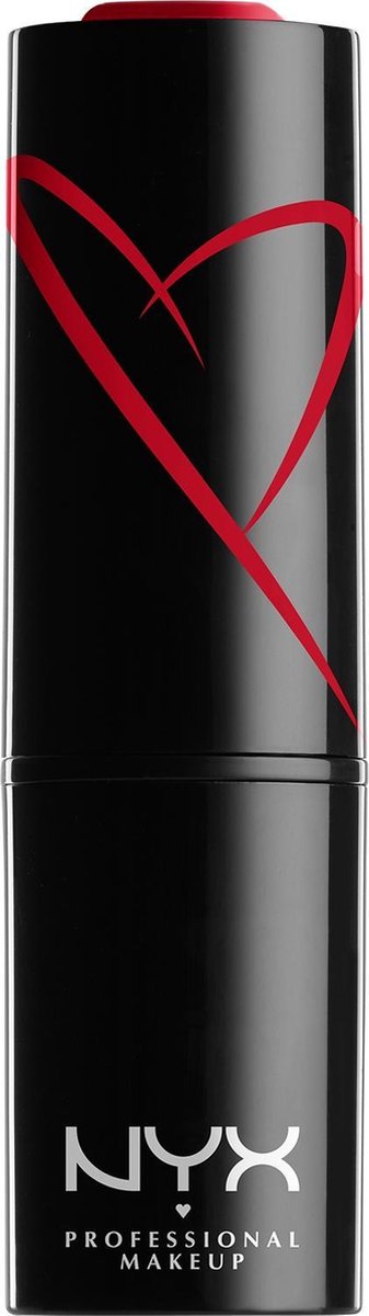 Goedkoopste NYX Professional Makeup Shout Loud Satin Lipstick - Red Haute - Lipstick - 3,5 gr