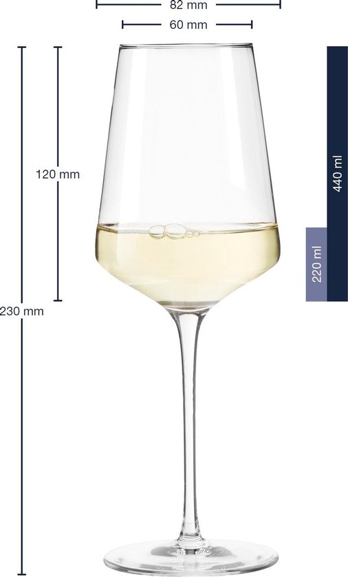 Leonardo verre à vin blanc Puccini - 400 ml - set 6 pièces
