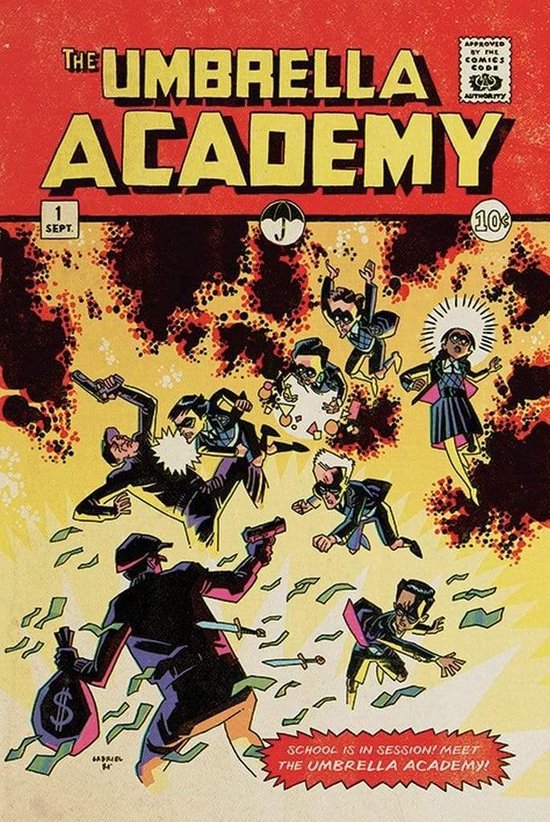 Poster The Umbrella Academy School is in Session 61x91,5cm