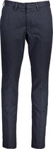 Hugo Boss  Broek Blauw  - Maat W34 X L34 - Heren - Herfst/Winter Collectie - Katoen;Elastaan