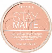 Rimmel Stay Matte Pressed Powder 008 Cashmere - 3 x 14 gr - Voordeelverpakking