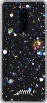 OnePlus 8 Hoesje Transparant TPU Case - Galactic Bokeh #ffffff
