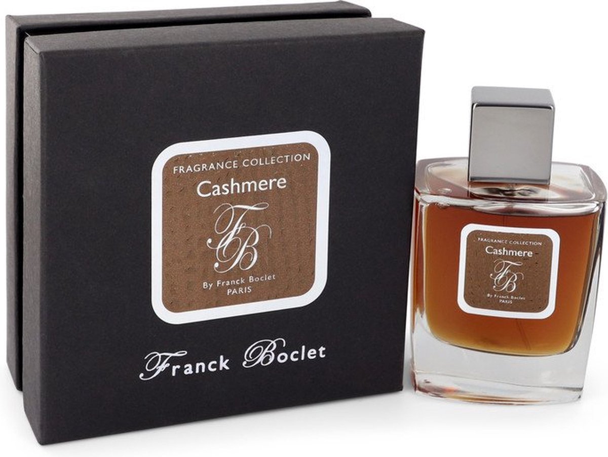 Goedkoopste Franck Boclet Cashmere by Franck Boclet 100 ml - Eau De Parfum Spray (Unisex