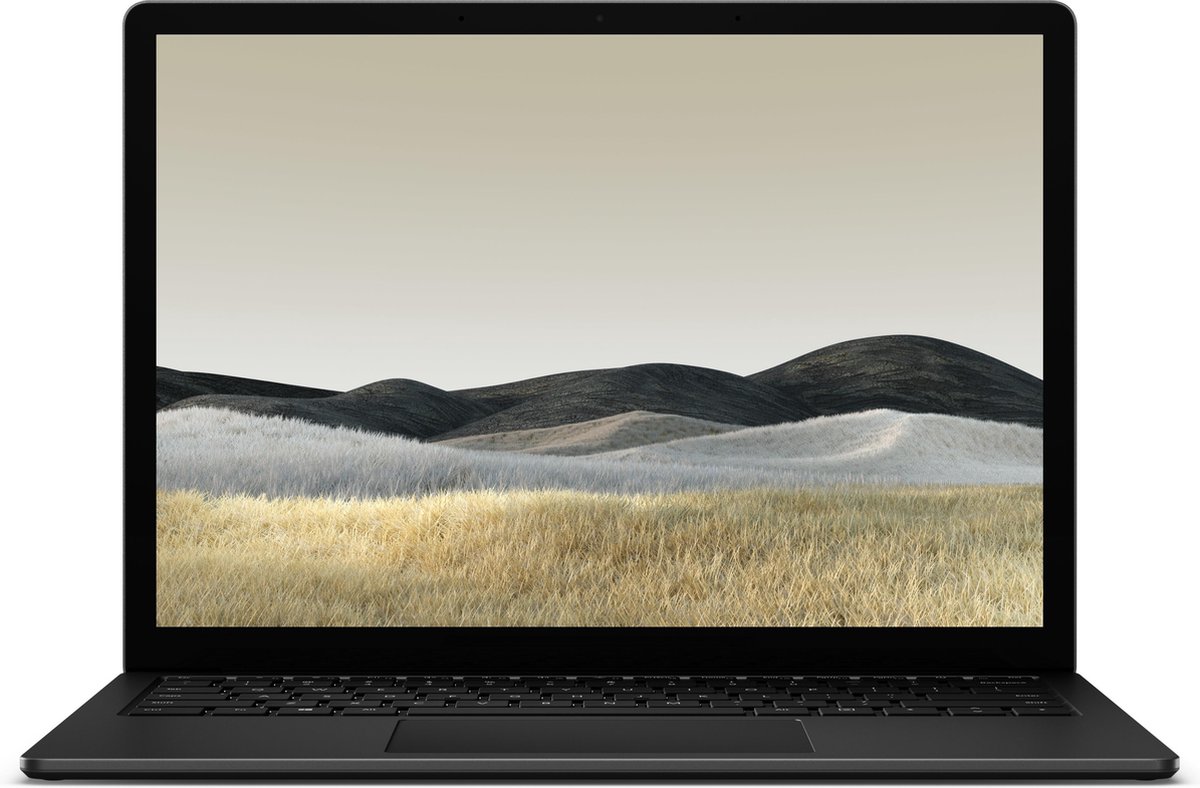 Microsoft Surface Laptop 3 Notebook Zwart 34,3 cm (13.5'') 2256 x 1504 Pixels Touchscreen Intel® 10de generatie Core™ i5 8 GB LPDDR4x-SDRAM 256 GB SSD Wi-Fi 6 (802.11ax) Windows 10 Pro