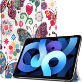 iPad Air 2020 Hoes 10,9 inch Cover Hoesje - iPad Air 4 Hoesje Cover Case - Wit