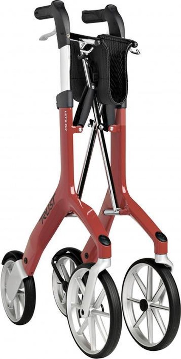Let's Fly Rollator Red