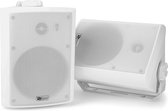 Speakerset - Power Dynamics WS40A - Waterdichte WiFi speakers / Bluetooth speakers - 200W - 4 inch - Ideaal voor terras of overkapping - Wit